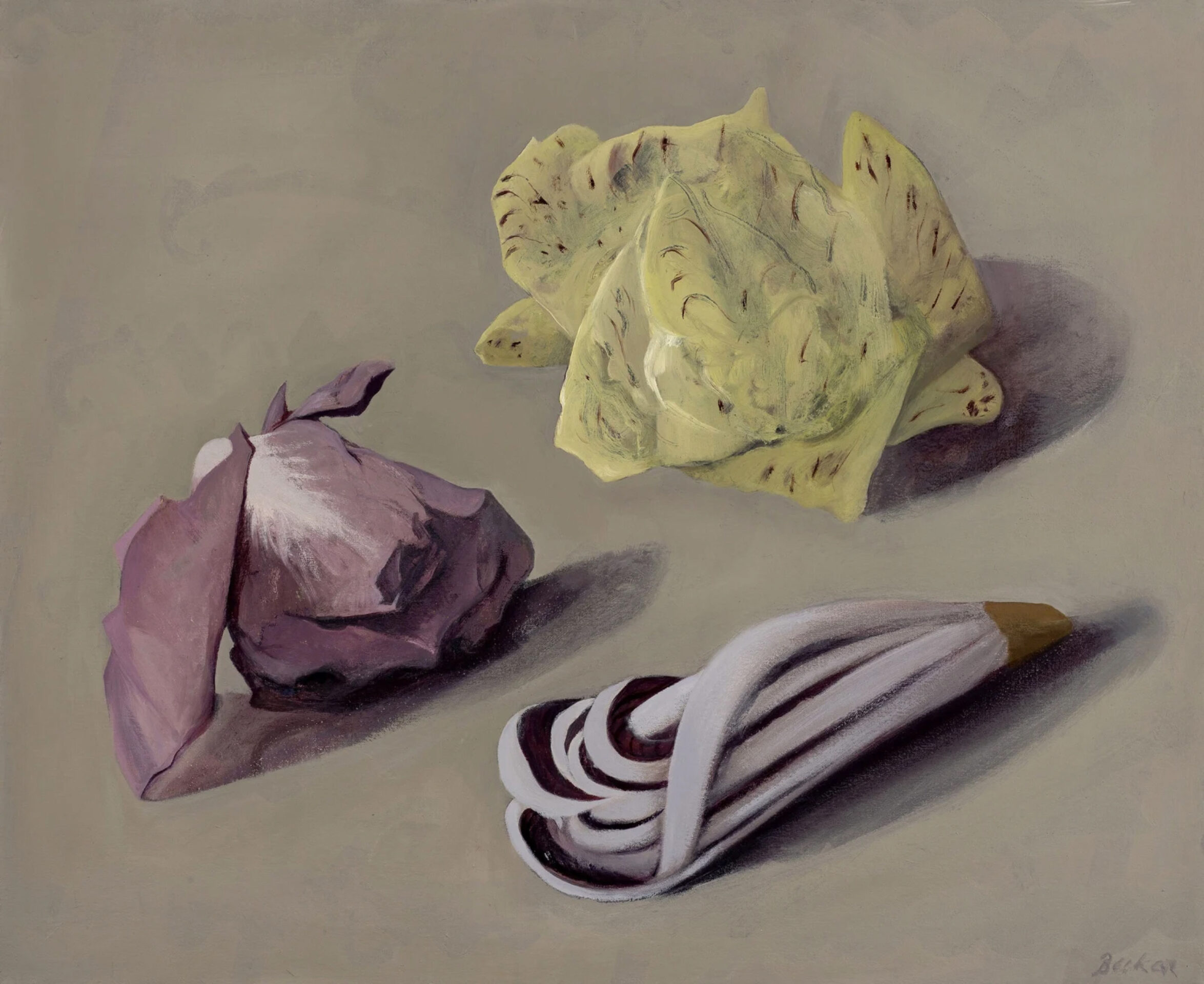 Three Venetian lettuces