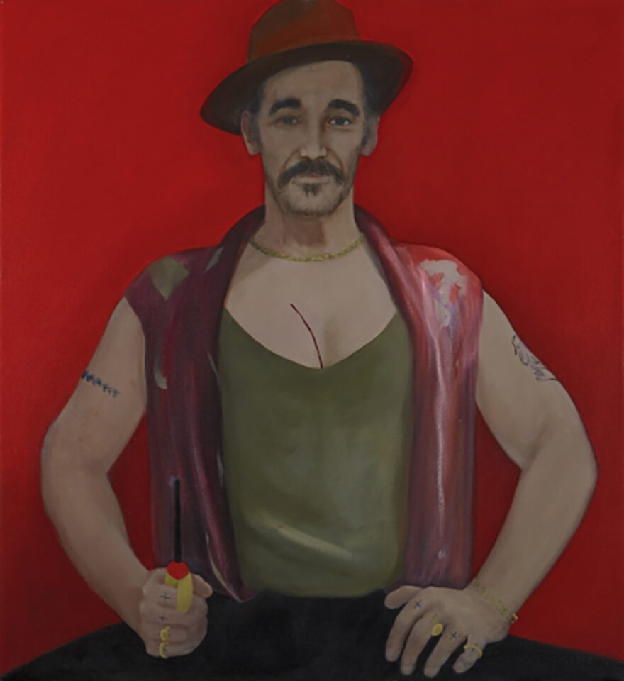 Mark Rylance as Rooster Byron in Jerusalem   36 x 33  2009