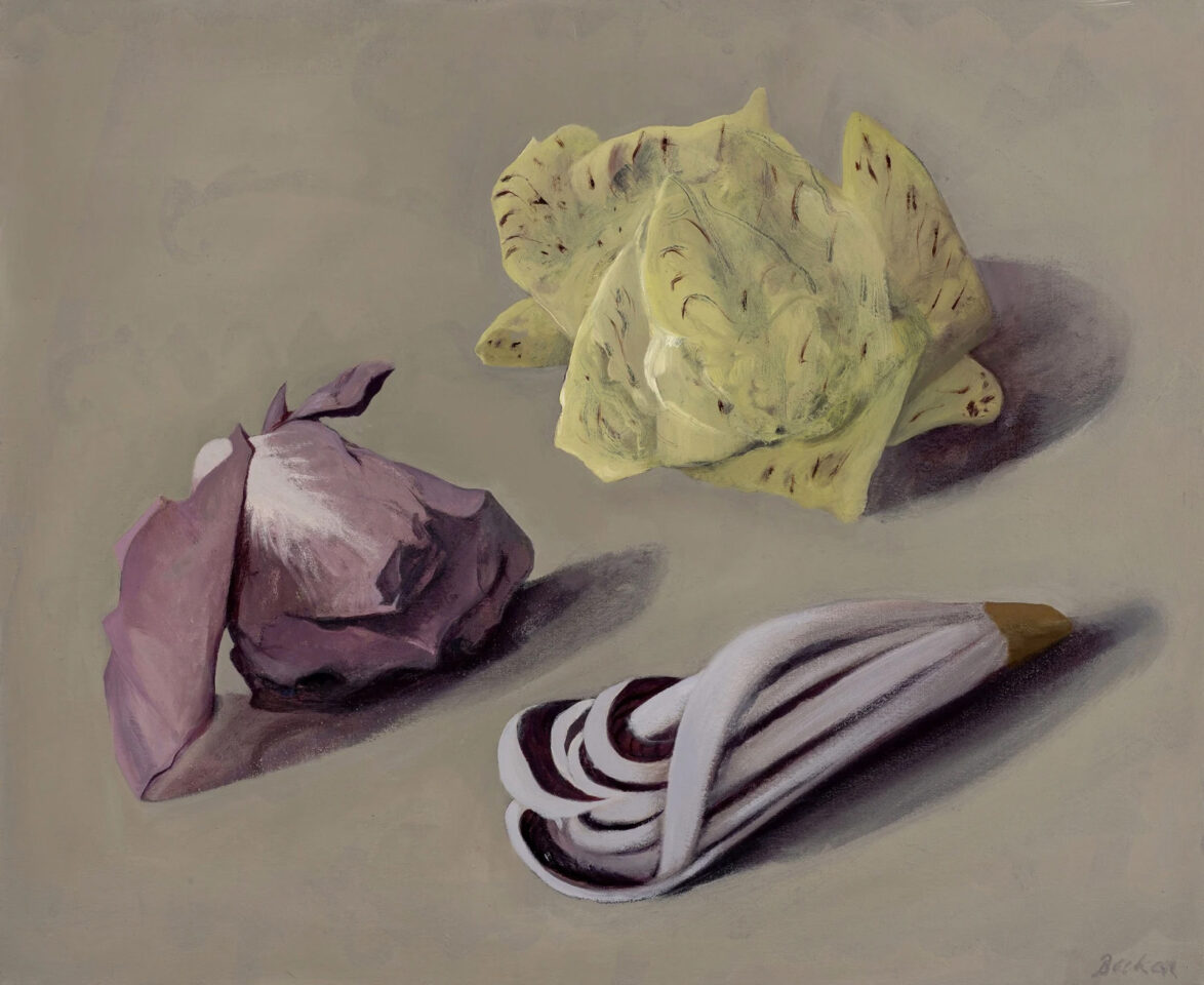 Three Venetian lettuces